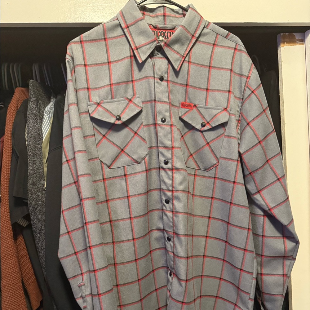 Dixxon Smoke Eater flannel good condition